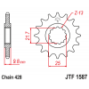 Pinion față JTF1587,20