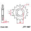 Pinion față JTF1587,19 Pinion față JTF1587,19 thumb