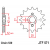 Pinion față JTF571,15 thumb
