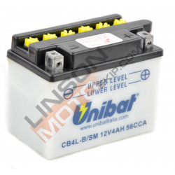 Baterie Unibat 4 Ah, 12 V - CB4L-B
