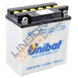 Baterie Unibat 9 Ah, 12 V - CB9-B