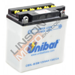 Baterie Unibat 9 Ah, 12 V - CB9L-B