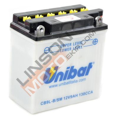 Baterie Unibat 9 Ah, 12 V - CB9L-B