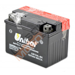 Baterie Unibat 3 Ah, 12 V - CBTX4L-BS