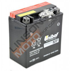 Baterie pentru motocicletă Unibat 18 Ah, 12 V - CBTX20CH-BS