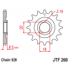 Roată dințată față (pinion) JTF268,13