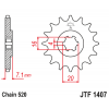 Pinion față JTF1407,10