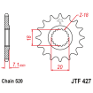 Roată dințată față (pinion) JTF427,14 thumb