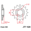 Pinion față JTF1529,16 thumb