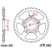 Roată dințată spate JTR242,53 thumb