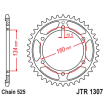 Roată dințată spate JTR1307,43 thumb