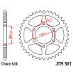Roată dințată spate JTR501,39 thumb