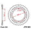 Roată dințată spate JTR503,45 thumb