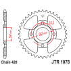 Roată dințată spate JTR1078,60 Roată dințată spate JTR1078,60 thumb