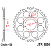 Roată dințată spate JTR1806,56 thumb