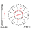 Pinion spate JTR813,39 thumb