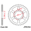 Roată dințată spate JTR814,44 thumb