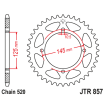 Roata dintata spate JTR857,40 thumb