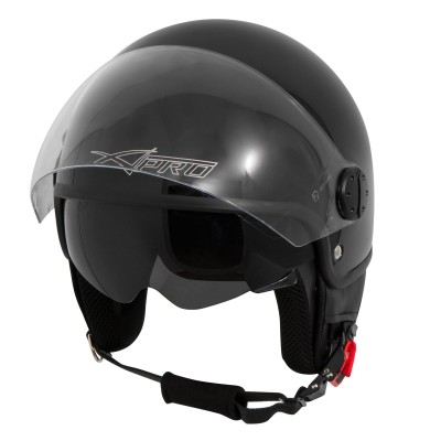 Cască pentru scuter TRAFFIC BLACK Cască pentru scuter TRAFFIC BLACK