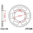 Roată dințată spate  JTR696,50 thumb