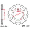 Roată dințată spate  JTR1022,42 thumb