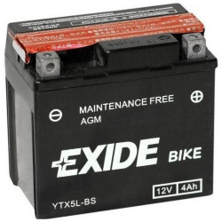 Baterie moto EXIDE 12V - YTX5L-BS