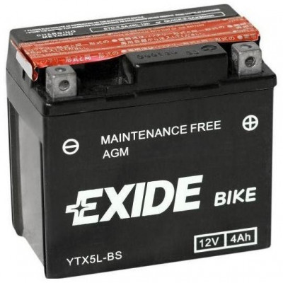 Baterie moto EXIDE 12V - YTX5L-BS