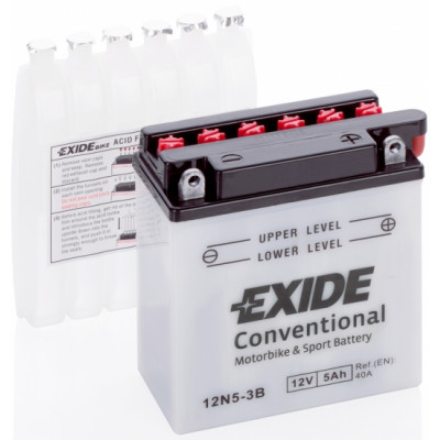 Baterie moto EXIDE 12V - 12N5-3B