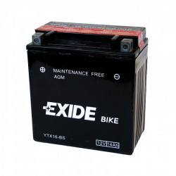 Baterie moto EXIDE 12V - YTX16-BS