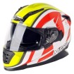 Cască pentru motocicletă NITRO NRS-01 PURSUIT  WHT/SYEL/RED thumb