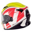Cască pentru motocicletă NITRO NRS-01 PURSUIT  WHT/SYEL/RED thumb