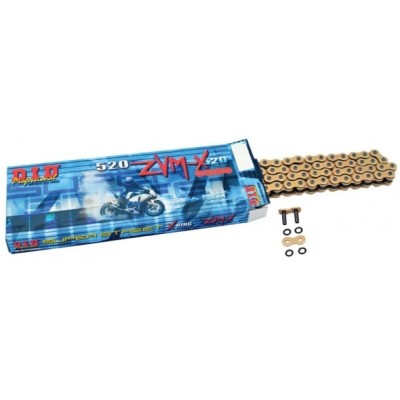 Lanț moto dublu întărit DID 520ZVMXG&G 118-zale DID520ZVMXG&G118