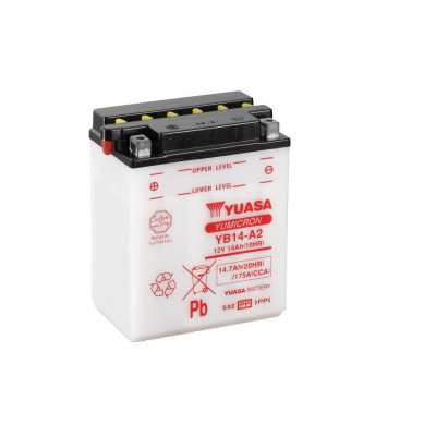 Baterie moto YUASA 12V - YB14-A2 YUASA
