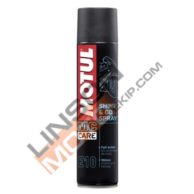 Agent de lustruire Motul E10 Shine&Go spray