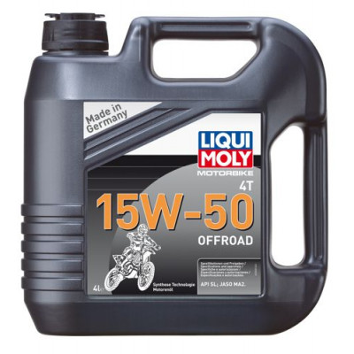 Ulei motocross LIQUI MOLY 15W-50 4T OFFROAD  - 4 litri