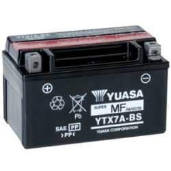 Baterie moto YUASA 12V - YTX7A-BS YUASA