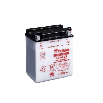 Baterie moto YUASA 12V - YB14-B2 YUASA