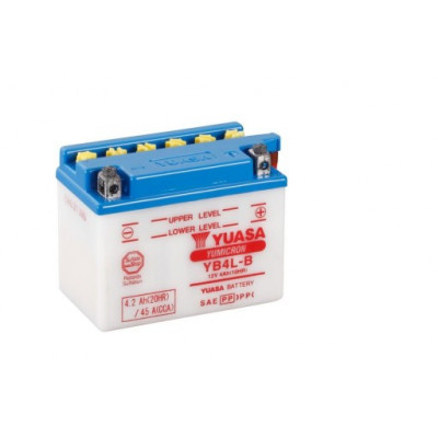 Baterie moto YUASA 12V - YB4L-B YUASA + KWAS