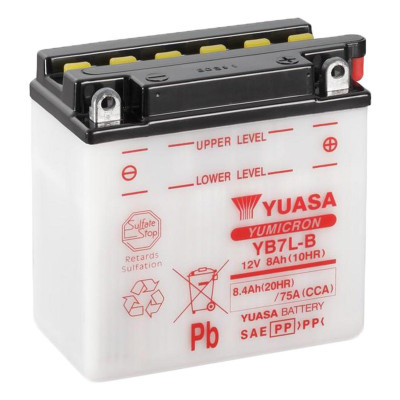 Baterie moto YUASA 12V - YB7L-B YUASA