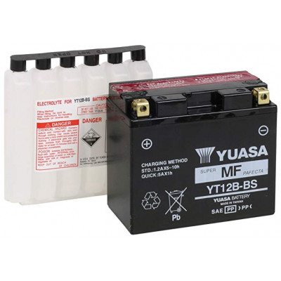 Baterie moto YUASA 12V - YT12B-BS YUASA
