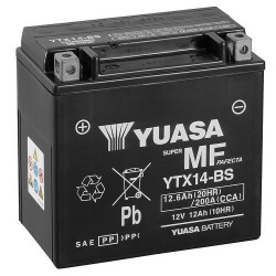 Baterie moto YUASA 12V - YTX14-BS YUASA