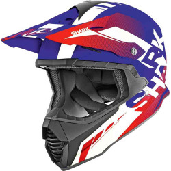 Casca Motocross Shark Varial Anger Blue/Red/White Casca Motocross Shark Varial Anger Blue/Red/White
