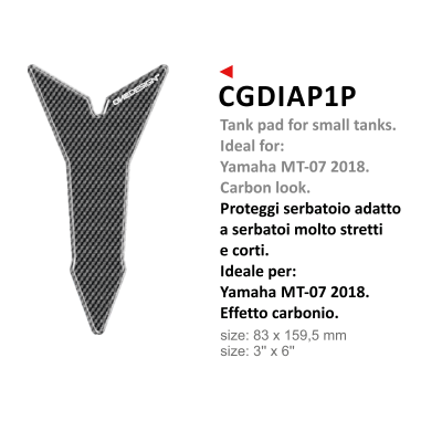 Protecție pentru rezervor 3M CGDIAP1P/PR3404