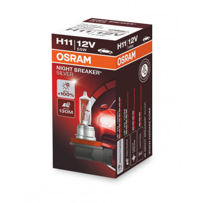  Bec OSRAM Night Breaker Silver H11