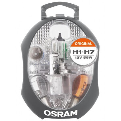 Set becuri far OSRAM BOX Original H1/H7