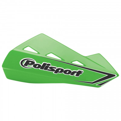 Protecție pentru ghidon POLISPORT QWEST UNIVERSAL GREEN - PLASTIC