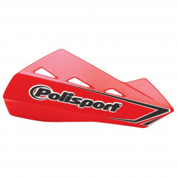 Protecție pentru ghidon POLISPORT QWEST UNIVERSAL RED - PLASTIC Protecție pentru ghidon POLISPORT QWEST UNIVERSAL RED - PLASTIC