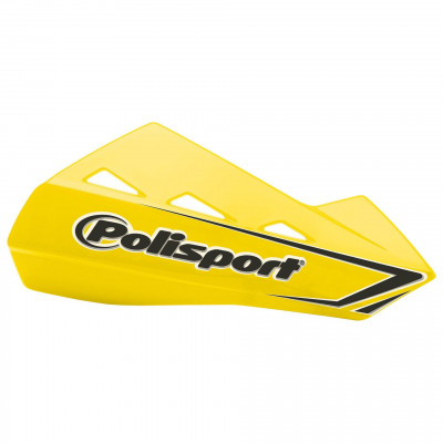 Protecție pentru ghidon POLISPORT QWEST UNIVERSAL YELLOW - PLASTIC