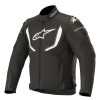 Geacă ALPINESTARS T-GP R V2 WATERPROOF BLACK/WHITE