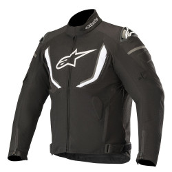 Geacă ALPINESTARS T-GP R V2 WATERPROOF BLACK/WHITE Geacă ALPINESTARS T-GP R V2 WATERPROOF BLACK/WHITE